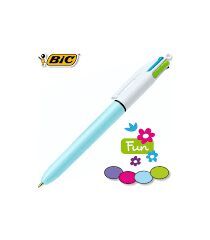 BOLIGRAFO BIC 4 COLORES PASTEL
