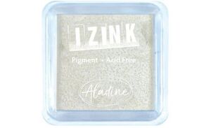ALMOHADILLA DE TINTA IZINK PIGMENT BLANCA ALADINE