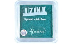 ALMOHADILLA DE TINTA IZINK PIGMENT TURQUESA ALADINE