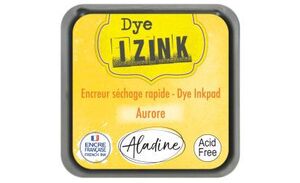 ALMOHADILLA DE TINTA SECADO RAPIDO IZINK DYE AMARILLO (AURORE)