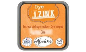 ALMOHADILLA DE TINTA SECADO RAPIDO IZINK DYE NARANJA (CIRE) ALADINE