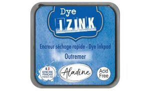 ALMOHADILLA DE TINTA SECADO RAPIDO IZINK DYE AZUL ULTRAMAR ALADINE