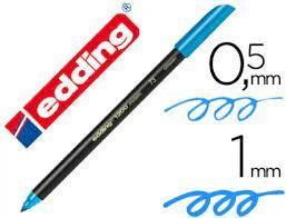 ROTULADOR EDDING 1200 AZUL CLARO