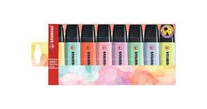ESTUCHE 8 ROTULADORES STABILO 70 PASTEL FLUORESCENTE