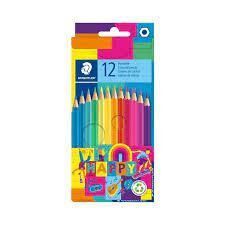 CAJA LAPICES 12C STAEDTLER HAPPY