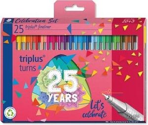 ROTULADOR TRIPLUS FINELINER 25PZA BIRTHDAY STAEDTLER
