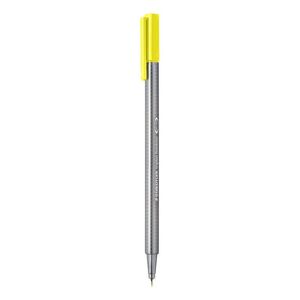 ROTULADOR TRIPLUS FINELINER STAEDTLER AMARILLO CLARO 334-10