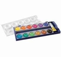 ACUARELAS PELIKAN 735 12 COLORES TUBO BLANCO