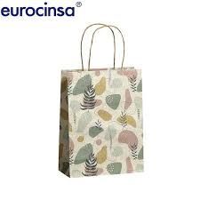 BOLSA REGALO PAPEL ART 18*8*24CM. 100% RECICLADO
