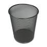 PAPELERA REJILLA NEGRO
