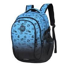 MOCHILA DUO FOOTBALL DEEP BLUE COOLPACK