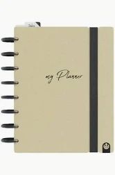 CUADERNO MY PLANNER INGENIOX CLASSIC A5 BEIGE 240H CARCHIVO
