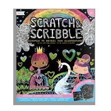 SCRATCH & SCRIBBLE PRINCESS GARDEN