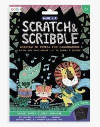 MINI SCRATCH & SCRIBBLE SAFARI