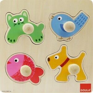 PUZZLE MADERA ANIMALES DOMESTICOS GOULA