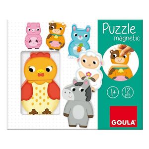 PUZZLE MAGNETICOS INTERCAMBIABLE GRANJA