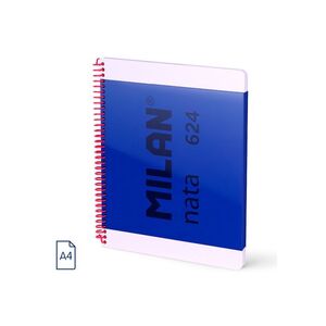 BLOC A4 AZUL 80H MILAN NATA