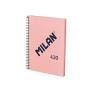 BLOC A5 ROSA 80 HJ 95 GR LISO MILAN