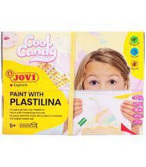 PINTA CON PLASTILINA COOL CANDY