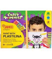 PINTA CON PLASTILINA CRAZY MONSTER