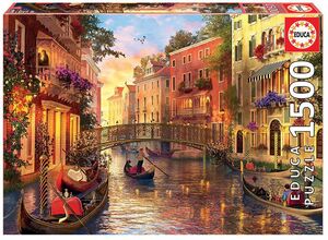 PUZZLE 1500 ATARDECER EN VENECIA