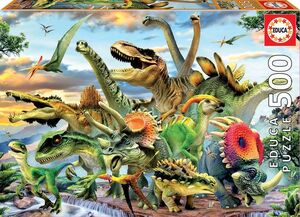 PUZZLE 500 DINOSAURIOS