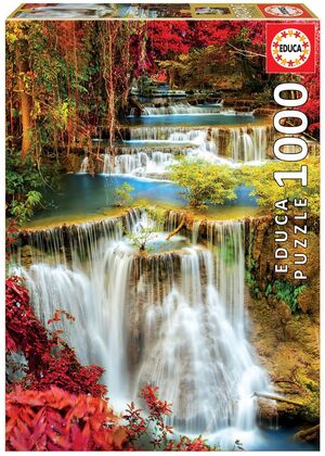 PUZZLE 1000 CATARATA EN EL BOSQUE