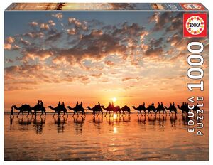 PUZZLE 1000 ATARDECER EN CABLE BEACH, AUSTRALIA