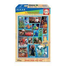 PUZZLE 100 DISNEY PIXAR MADERA EDUCA