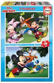 PUZZLE 2*48 MICKEY & FRIENDS  EDUCA