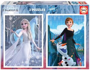 PUZZLE 2*500 FROZEN EDUCA