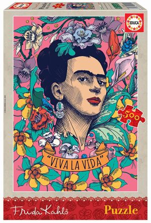 PUZZLE 500 VIVA LA VIDA FRIDA