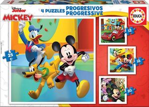 PUZZLE PROGRESIVO MICKEY & FRIENDS