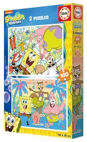 PUZZLE 2*100 BOB ESPONJA