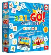 3,2,1 GO CHALLENGE WORDS