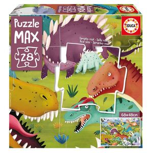 PUZZLE MAX 28 DINOSAURIOS