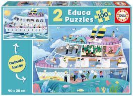 PUZZLE 2*100 BARCO INTERIOR/EXTERIOR