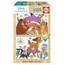 PUZZLE 2*16 ANIMALES DISNEY MADERA