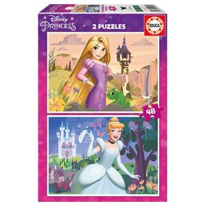 PUZZLE 2*48 DISNEY PRINCESS