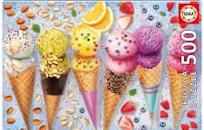 PUZZLE 500 PZ HELADOS
