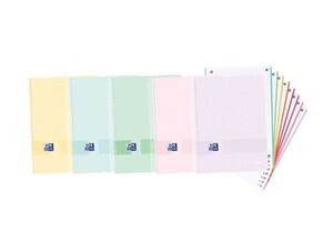 BLOC OXFORDO A4+ 5*5MM. 160 HOJAS LIVE & GO COLORES PASTEL
