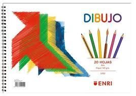 BLOC DIBUJO Fº LS 2T 20H-125 G