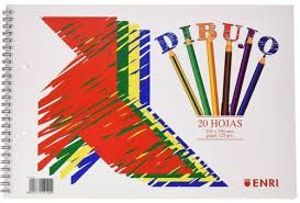 BLOC DIBUJO Fº CON RECUADRO 20H 125G