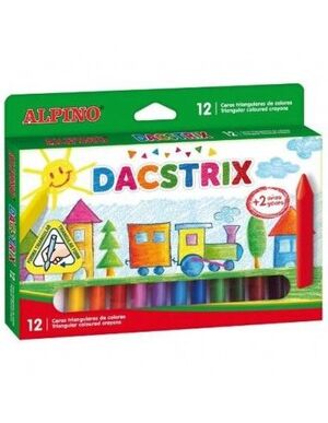 CERA DACSTRIX ALPINO 12 COLORES SURTIDOS