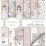COLECCION PAPEL SCRAP COMUNION NIÑA ARTIS DECOR