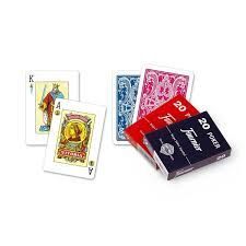 BARAJA DE CARTAS Nº20 AZUL FOURNIER 54 CARTAS 