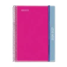 AGENDA ESCOLAR 4º S/V DUO FUCSIA 26-27