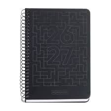 AGENDA ESCOLAR 8º S/V ACTIVA LAB NEGRO 26-27