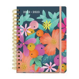 AGENDA ESCOLAR 4º D/P BLOSSOM PEONY ROSE 22-23 MIQUELRIUS