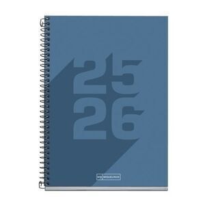AGENDA ESCOLAR PLUS SV 25/26 AZUL MARINO
